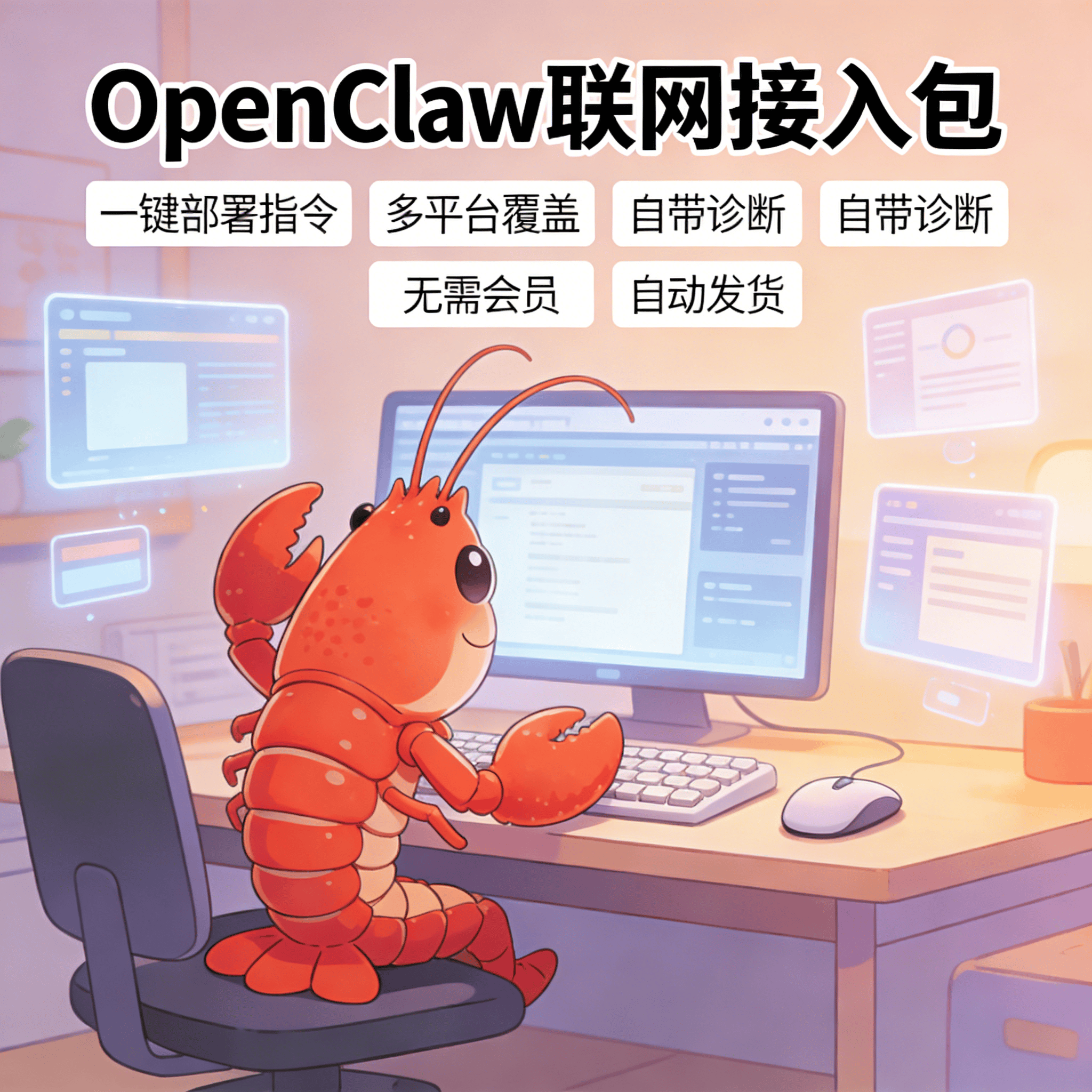 image for AI自动化多平台内容采集诊断助手一键部署软件：OpenClaw插件 AI自动化推荐