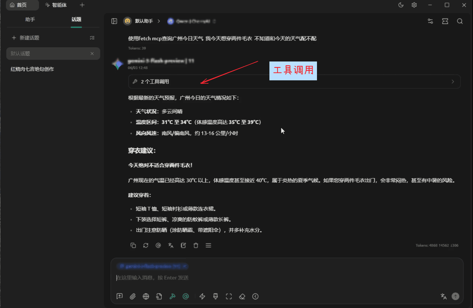 模型配置