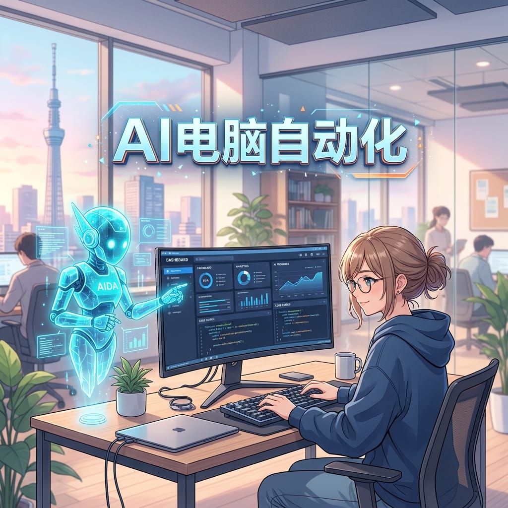image for 电脑网页自动化AI智能助手个人数字员工效率提升软件