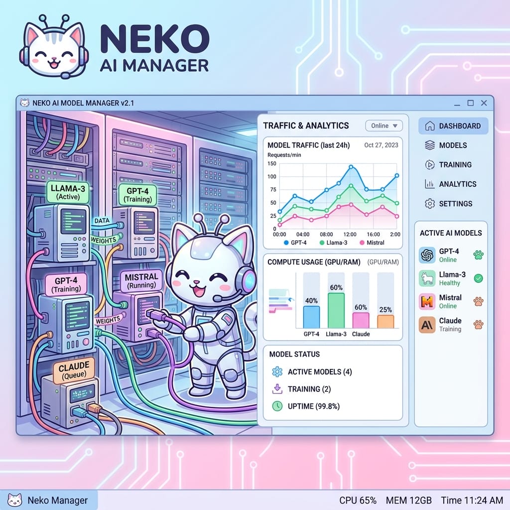 image for 大模型本地API接口中转路由负载均衡管理软件