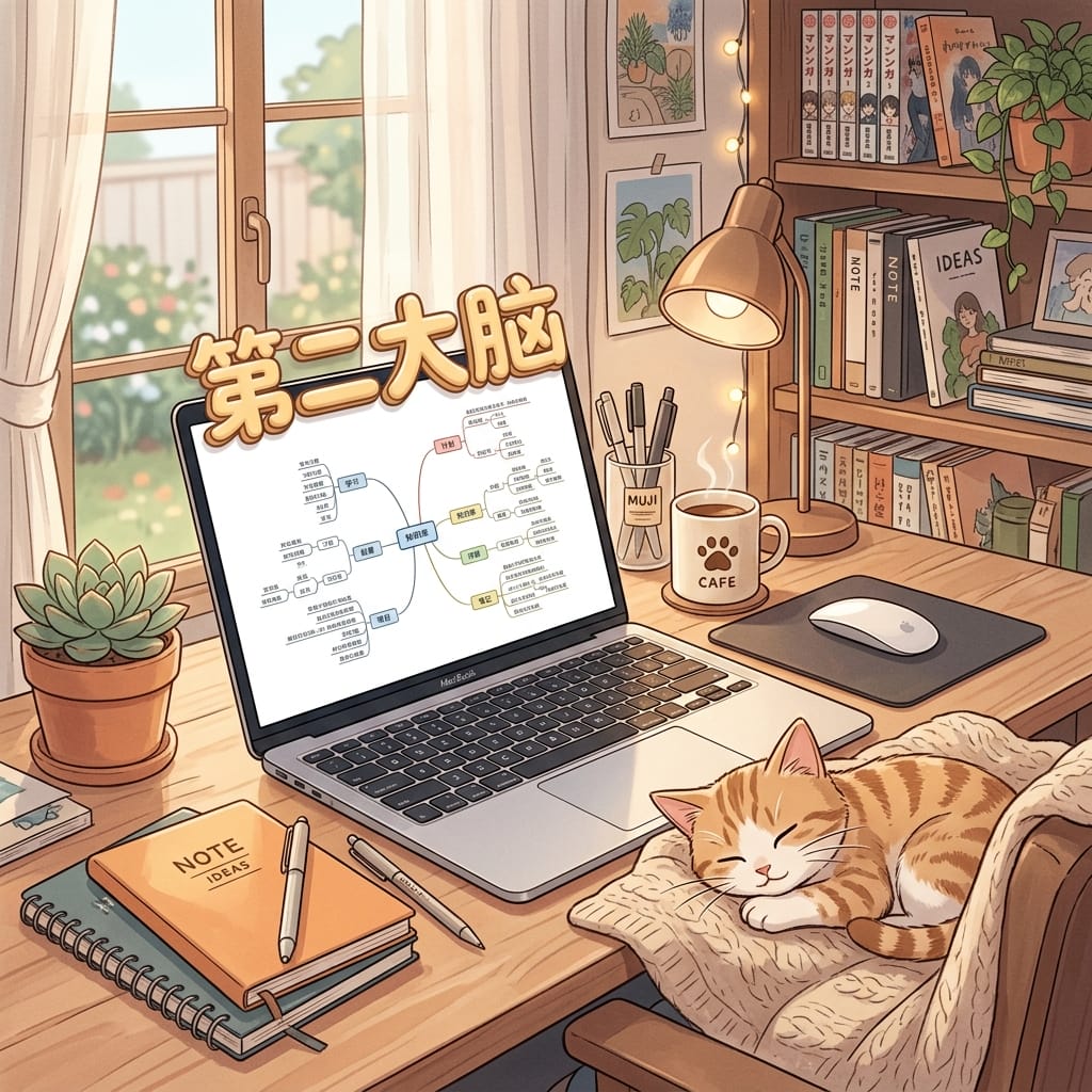 image for 本地隐私记事本 离线手绘脑图思维导图第二大脑办公提效软件