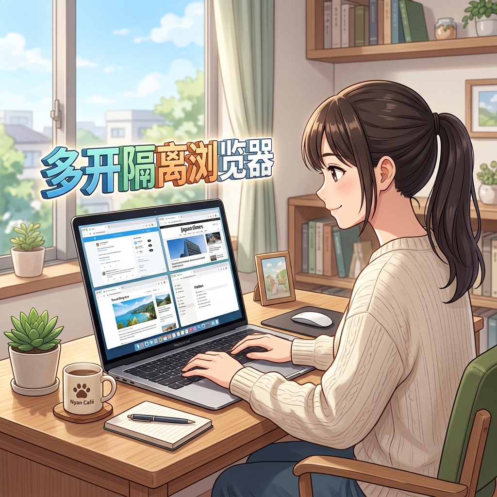 image for 电脑多窗口物理隔离分身多会话安全登录防关联浏览器软件