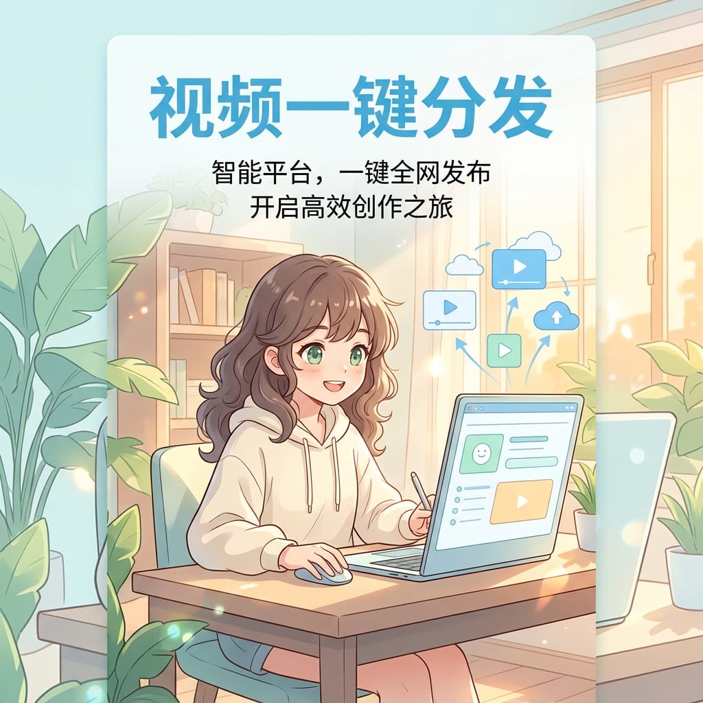 image for 自媒体多账号视频一键分发自动发布助手客户端