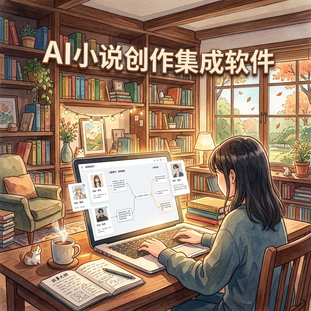 image for 本地AI协同创意写作集成软件 智能防吃设定大纲创作辅助IDE