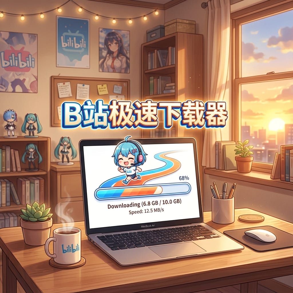 image for 高清音视频字幕弹幕全要素极速提取杜比音质跨平台下载软件