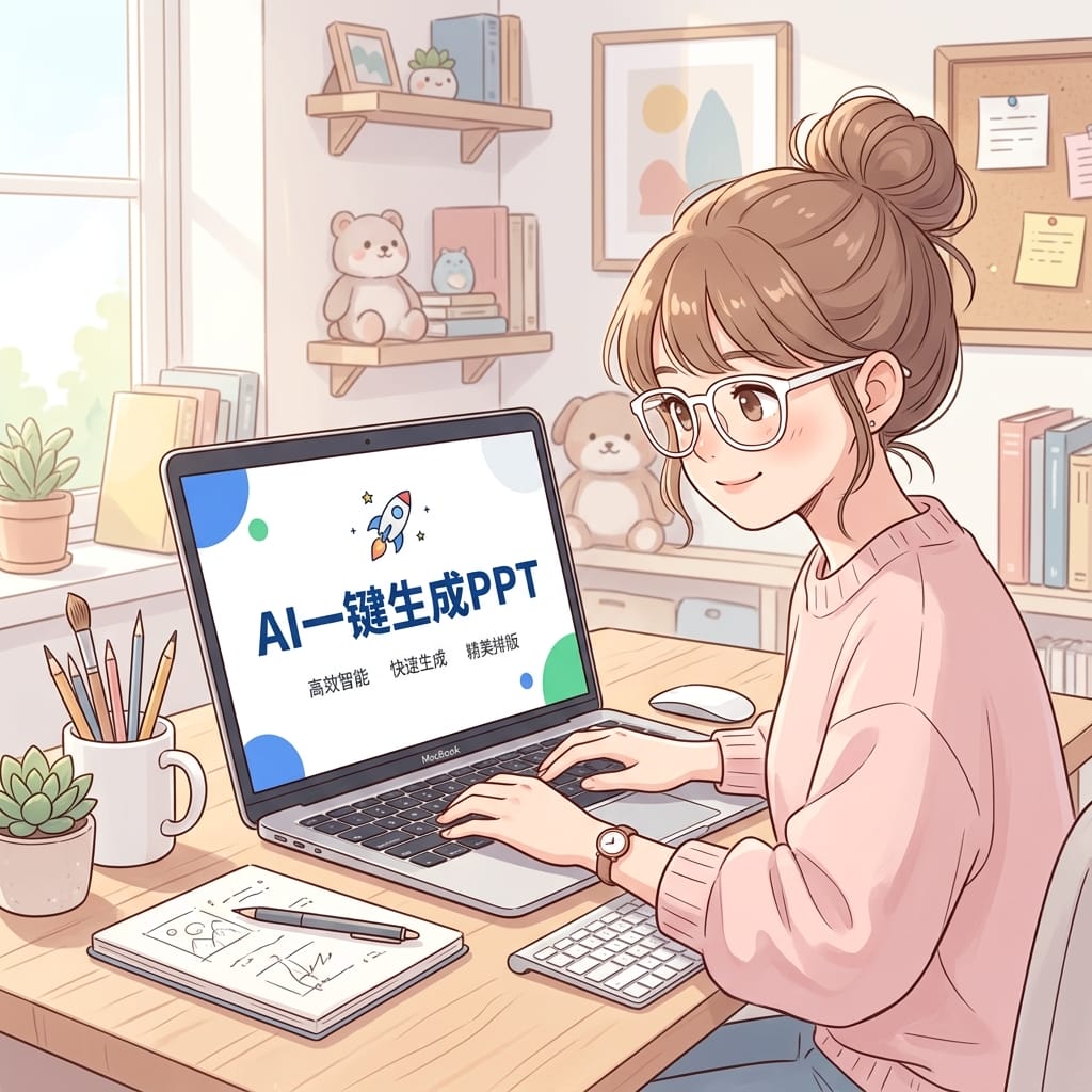 image for AI一键生成PPT自动排版演示文稿设计高效办公软件