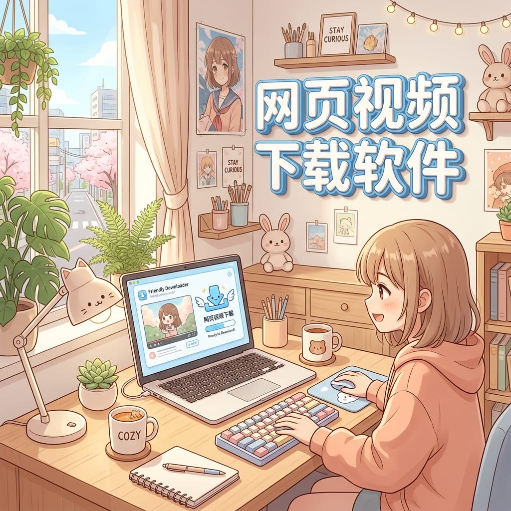 image for 网页视频下载器视频提取自动识别链接批量无痕软件
